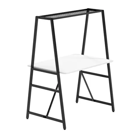 Trellis modular worktable starter unit - 1400mm - White